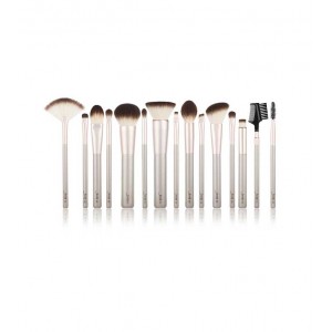 Jessup Beauty - 15 pcs Brush Set - T255: Champagne Gold